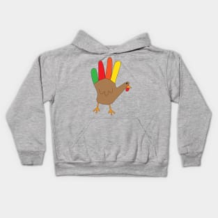 Hand Turkey Kids Hoodie